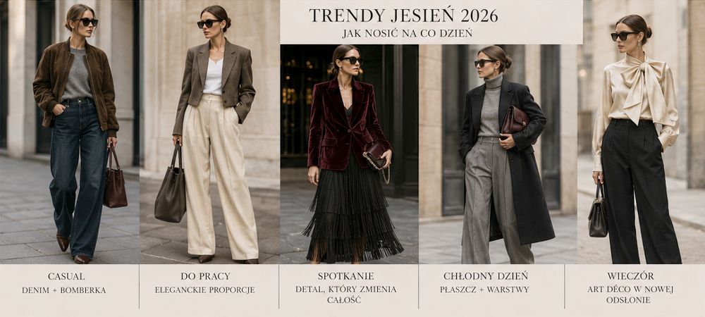 Moda codzienna - jesień 2026