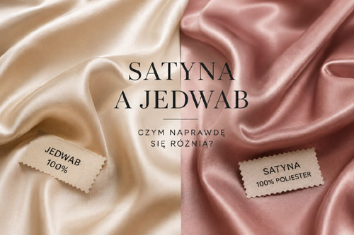 Satyna a jedwab